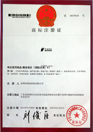 商标注册证